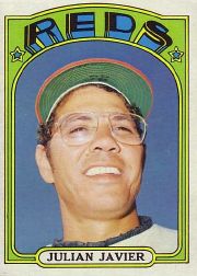 1972 Topps Baseball Cards      745     Julian Javier